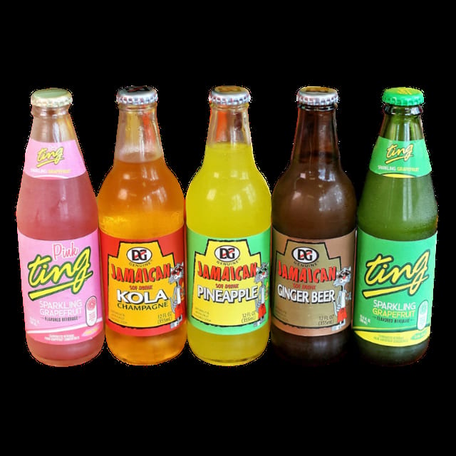 Jamaican Soda Drinks.