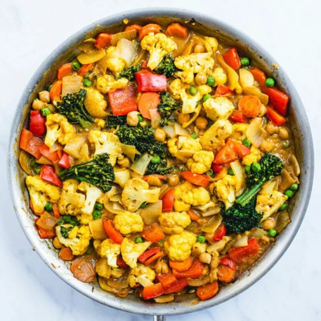 Curry Vegetables.