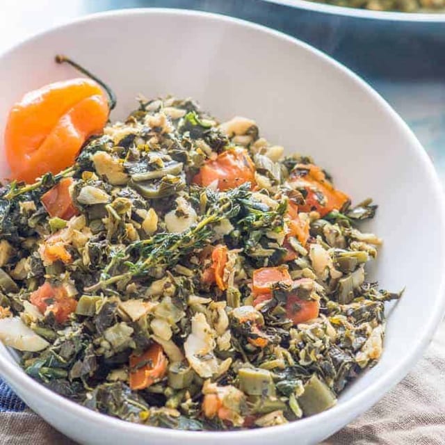 Callaloo and Saltfish.