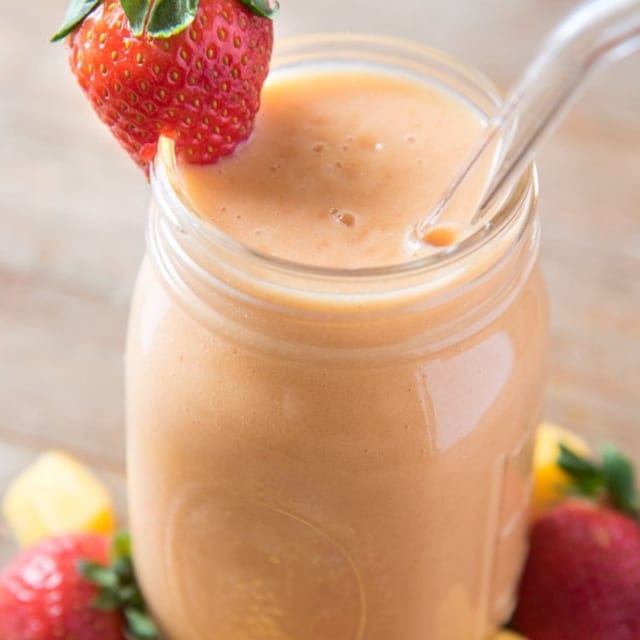 Strawberry Mango Pineapple & Ginger.