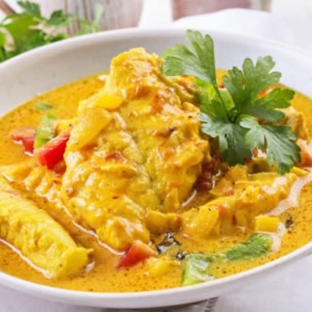 Curry Red Snapper.