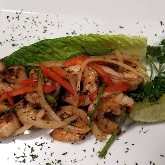 Jerk Shrimp.