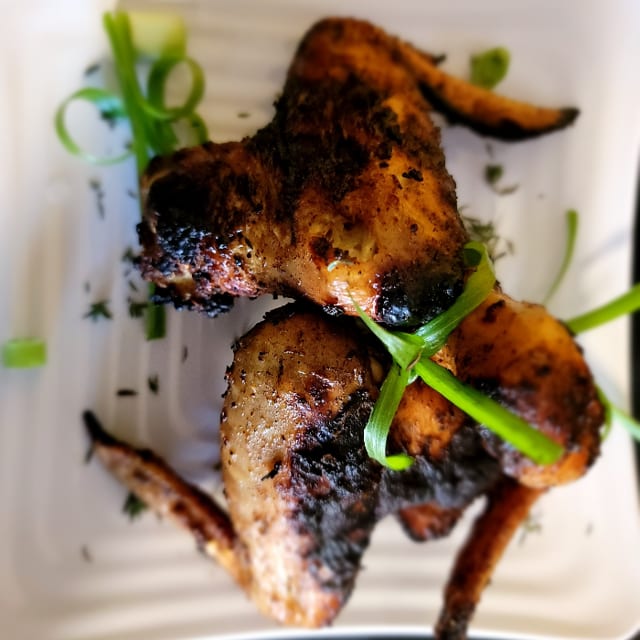 Jerk Wings Platter.