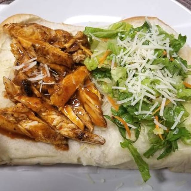 Jerk Chicken Sandwich.