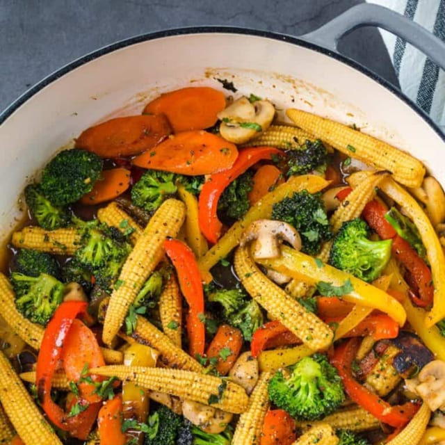 Vegetable Stir Fry.